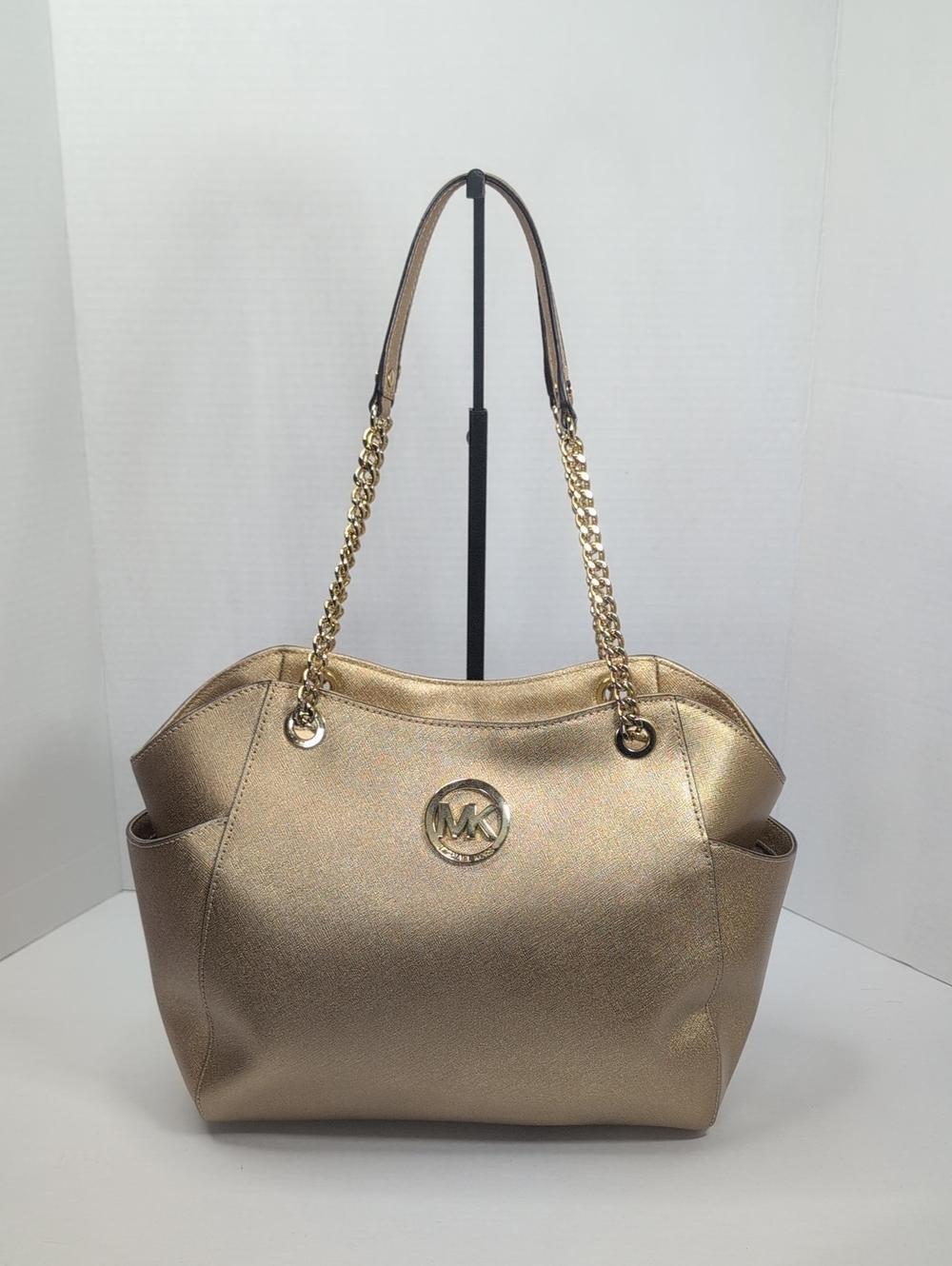 Michael Michael Kors Jet Set Large Saffiano Leather Shoulder Bag